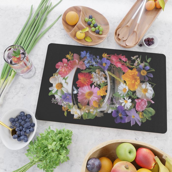 Cosmic Bloom Cutting Board Gallery Image 2