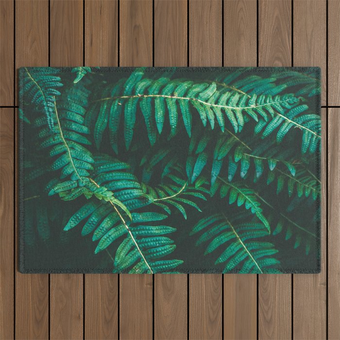Ferns  Outdoor Rug Gallery Image 1