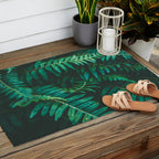 Ferns  Outdoor Rug Gallery Image 2