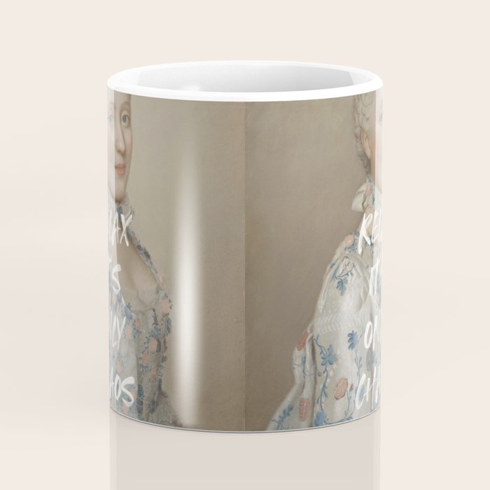 Relax It's Only Chaos Coffee Mug Gallery Image 4