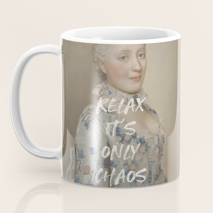 Relax It's Only Chaos Coffee Mug Gallery Image 3