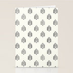 block print palm  Stationery Card Gallery Image 2