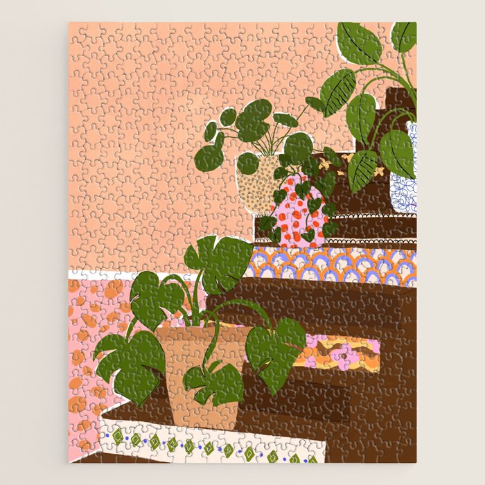 Bohemian Stairs Jigsaw Puzzle Gallery Image 1