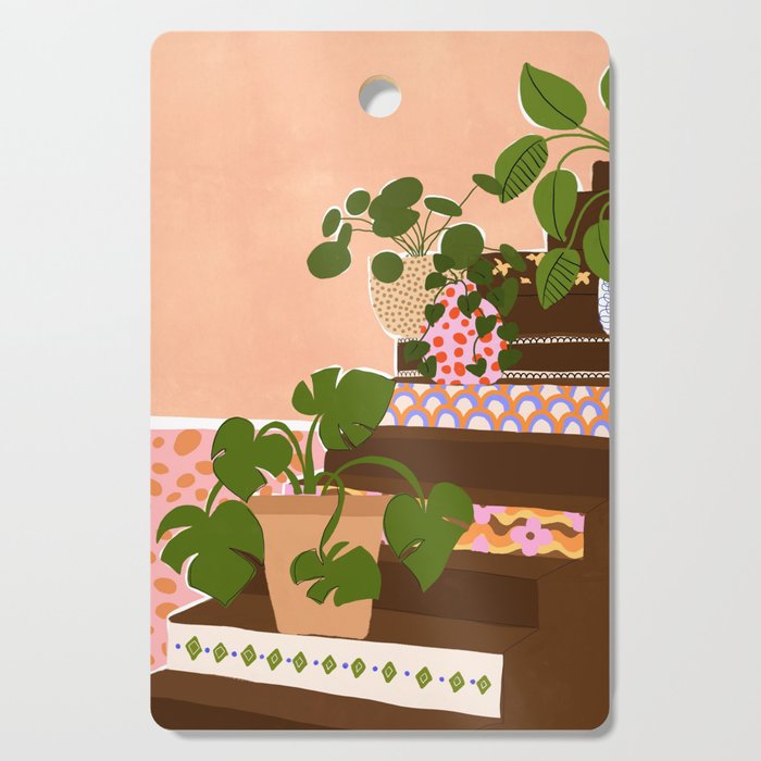 Bohemian Stairs Cutting Board Gallery Image 1