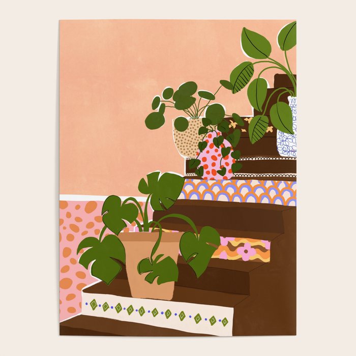 Bohemian Stairs Poster Gallery Image 4