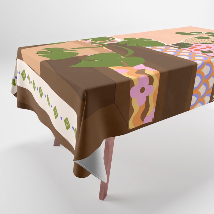 Bohemian Stairs Tablecloth Gallery Image 1