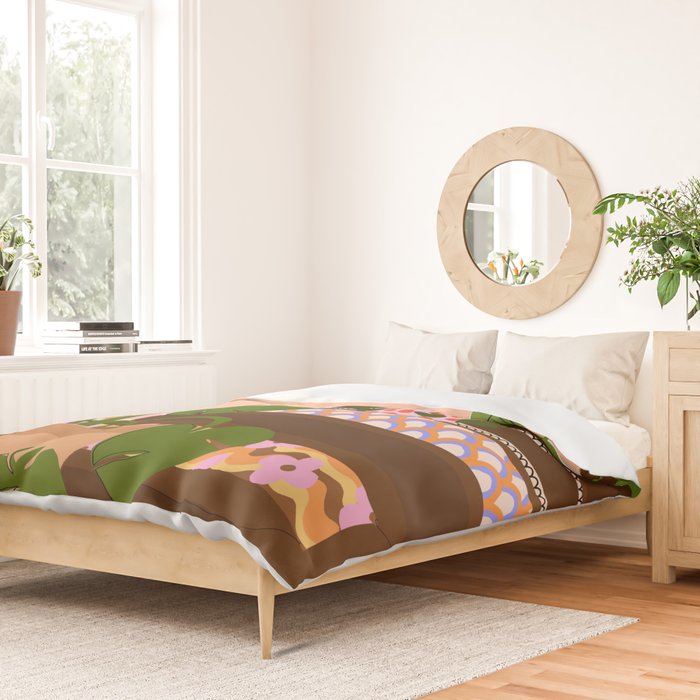 Bohemian Stairs Duvet Cover Gallery Image 2