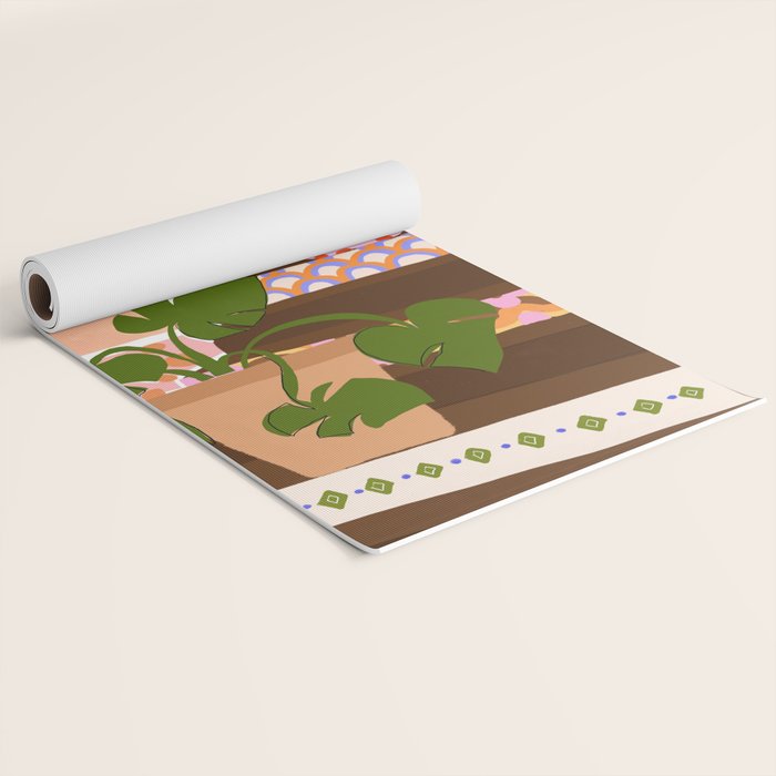 Bohemian Stairs Yoga Mat Gallery Image 2