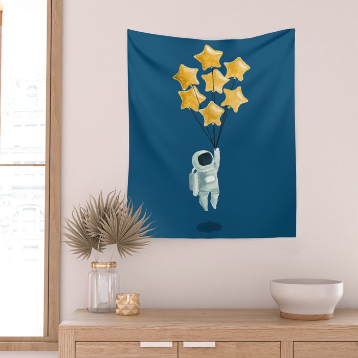 Astronaut's dream Wall Tapestry Gallery Image 2