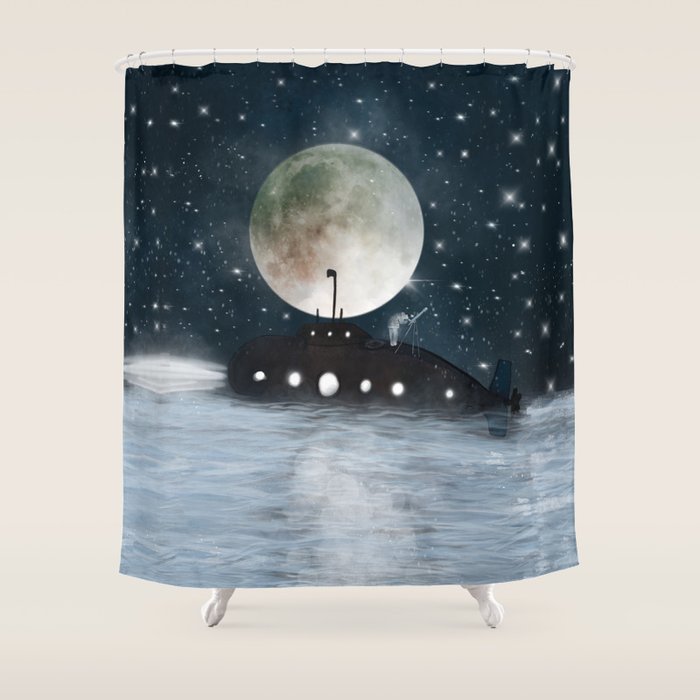 the astrologer Shower Curtain Gallery Image 1