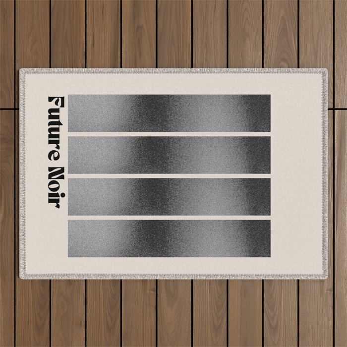 Future Noir Outdoor Rug Gallery Image 1