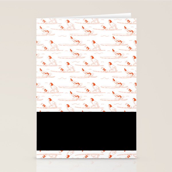 Paddle out Stationery Card Gallery Image 2