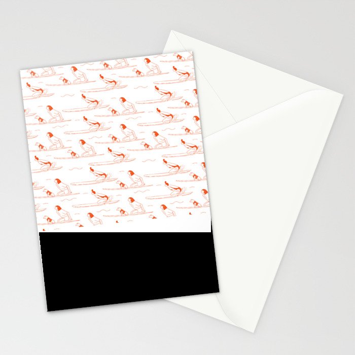 Paddle out Stationery Card Gallery Image 2