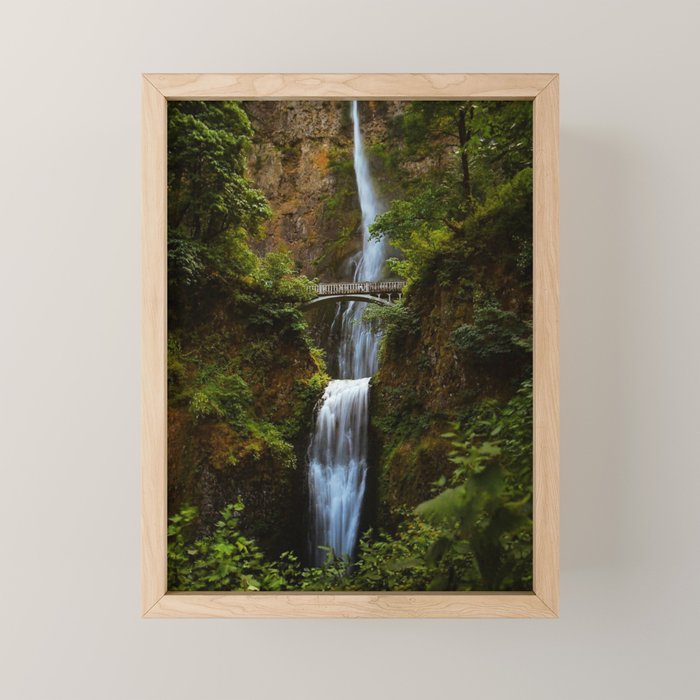 Multnomah Falls Mini Art Print Gallery Image 1