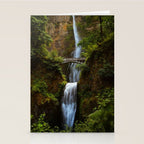 Multnomah Falls Stationery Card Gallery Image 2