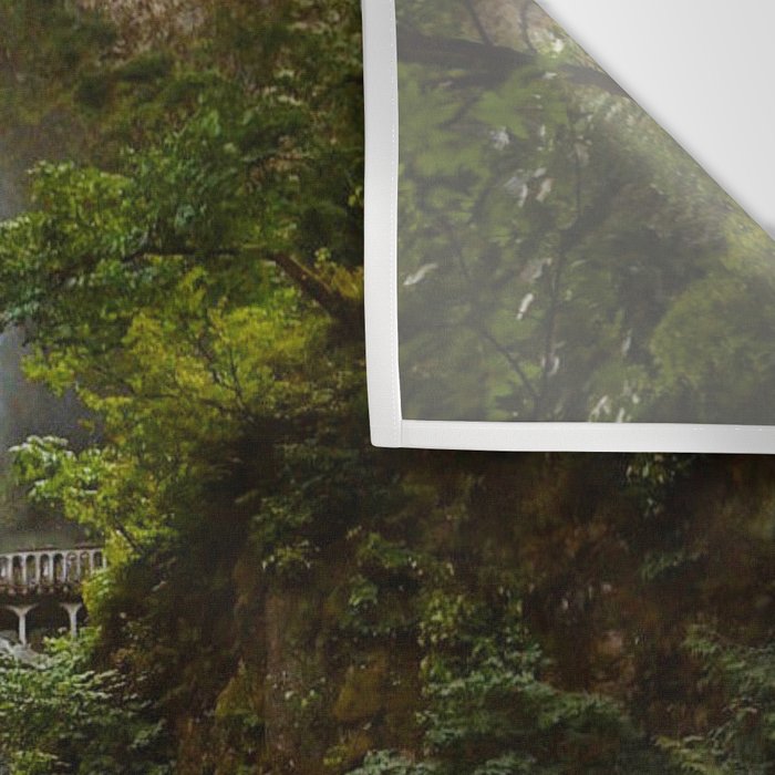 Multnomah Falls Wall Tapestry Gallery Image 3