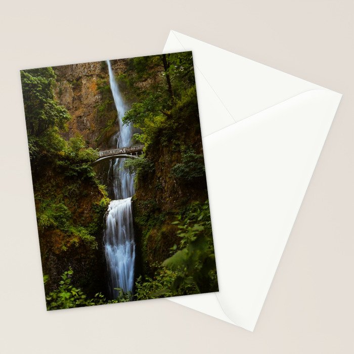 Multnomah Falls Stationery Card Gallery Image 2