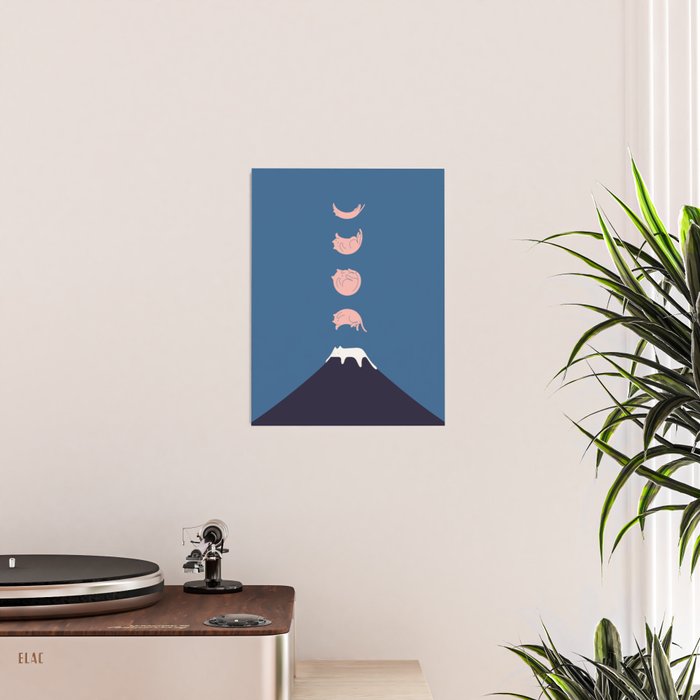 Cat Landscape 73 Poster Gallery Image 2