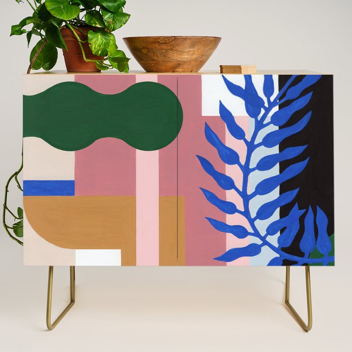 Leather Fern Credenza Gallery Image 1
