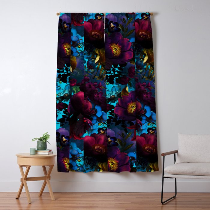 Vintage & Shabby Chic - Night Affaire I Window Curtain Gallery Image 5