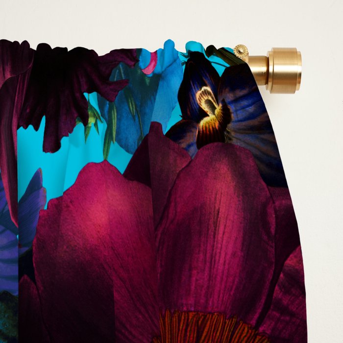 Vintage & Shabby Chic - Night Affaire I Window Curtain Gallery Image 2