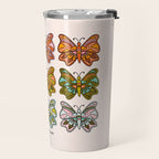 Rainbow Butterflies Travel Mug Gallery Image 2