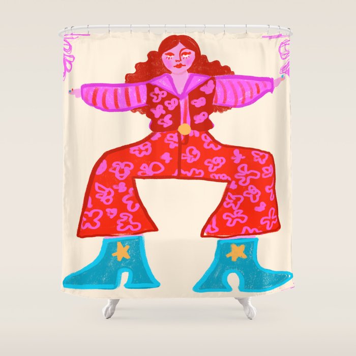 Dancing Queen Shower Curtain Gallery Image 1