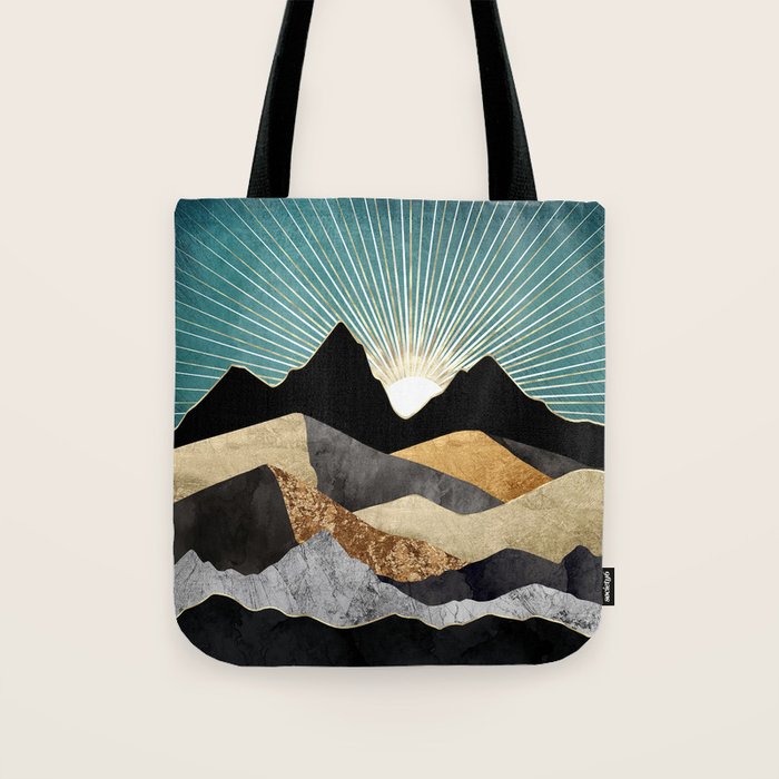 Metallic Daybreak Tote Bag Gallery Image 1
