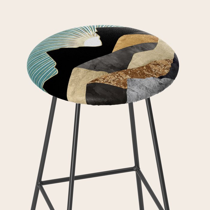 Metallic Daybreak Stool Gallery Image 2