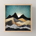 Metallic Daybreak Mini Art Print Gallery Image 1