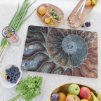 Spiral Ammonite Fossil Cutting Board Gallery Image 2