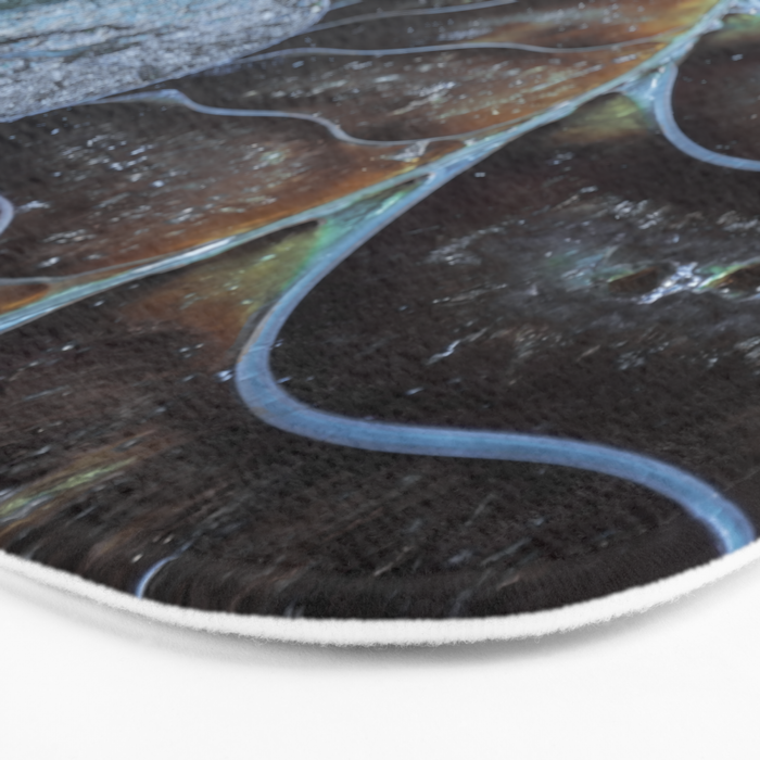 Spiral Ammonite Fossil Bath Mat Gallery Image 3