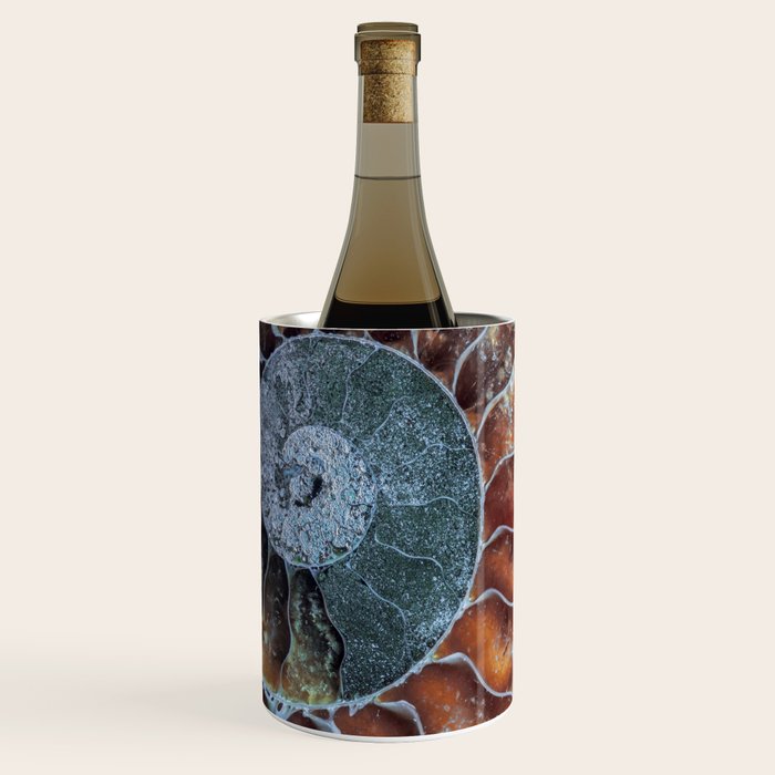 Spiral Ammonite Fossil Wine Chiller Gallery Image 3