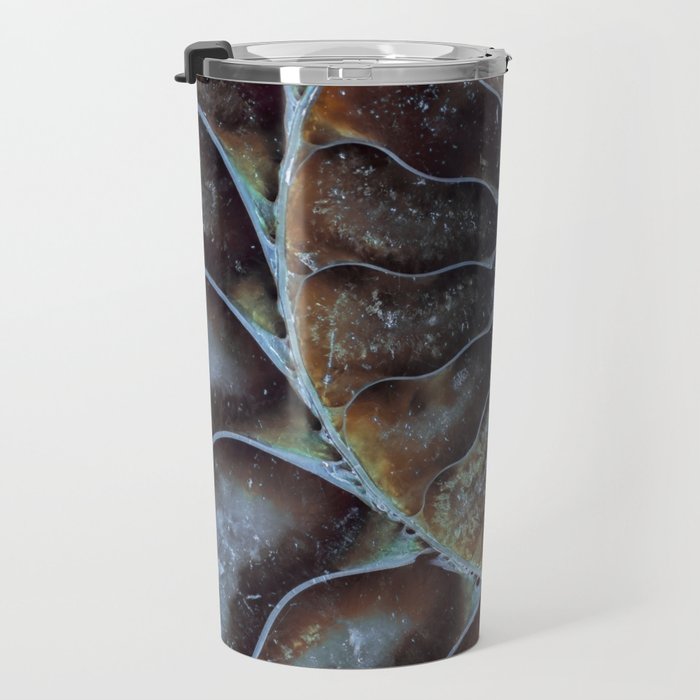 Spiral Ammonite Fossil Travel Mug Gallery Image 3