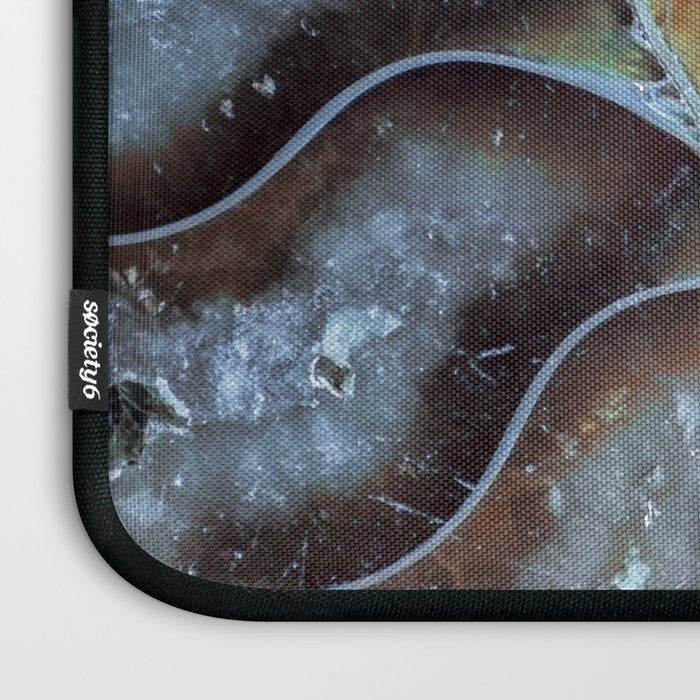 Spiral Ammonite Fossil Laptop Sleeve Gallery Image 3