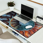 Spiral Ammonite Fossil Desk Mat Gallery Image 2