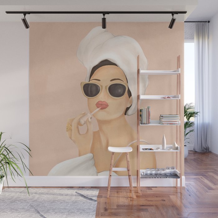 Morning Routine Wall Mural Gallery Image 1