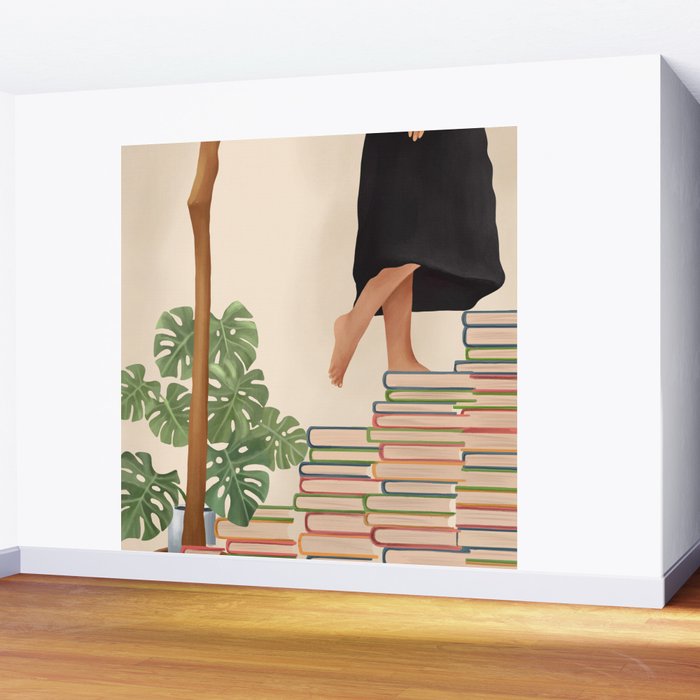 Books Wall Mural Gallery Image 2