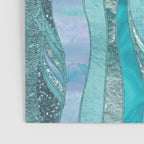 Precious Aqua And Turquoise Glamour Poster Gallery Image 3