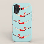 Swimmer Girls iPhone Case Gallery Image 1