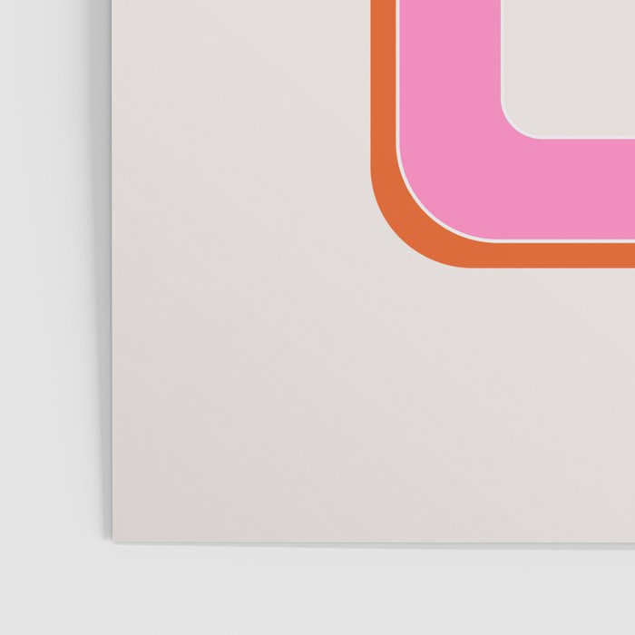 Dance Floor Right Arrow (Pink Orange) Poster Gallery Image 3