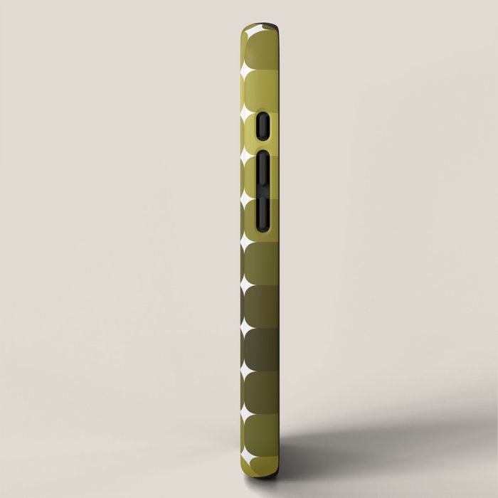 Retro Rounded Rectangle Gradient - Green iPhone Case Gallery Image 2