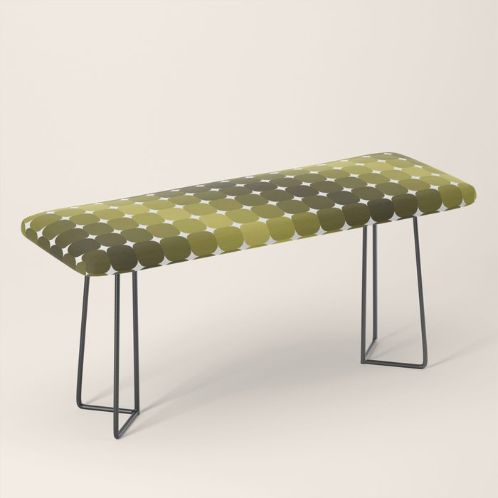 Retro Rounded Rectangle Gradient - Green Bench Gallery Image 1