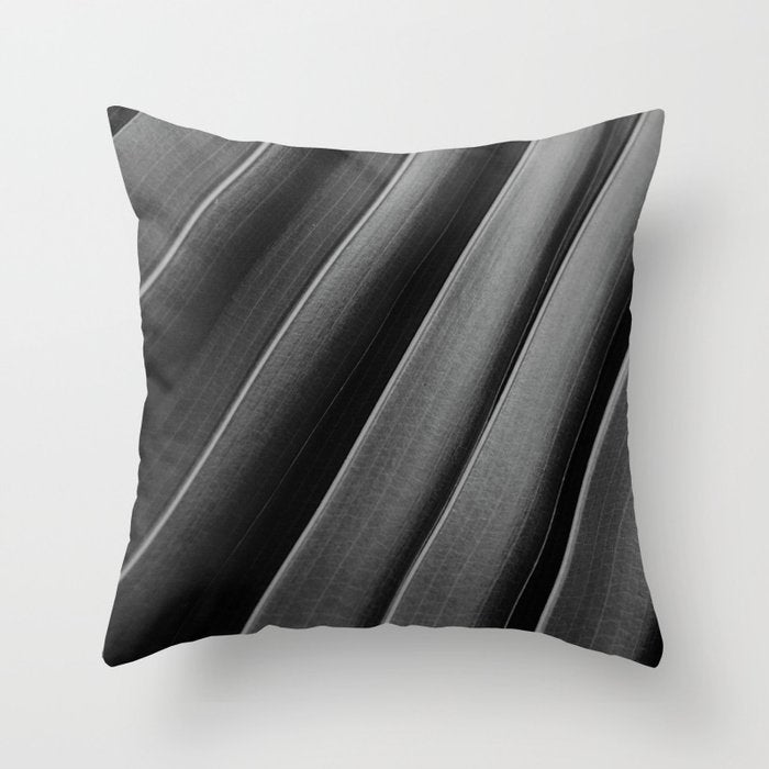 Leaf Photography Throw Pillow Gallery Image 6