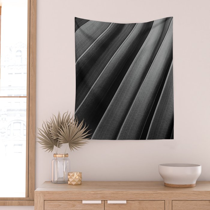 Leaf Photography Wall Tapestry Gallery Image 2