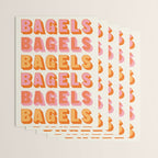 BAGELS BAGELS BAGELS Wrapping Paper Gallery Image 3