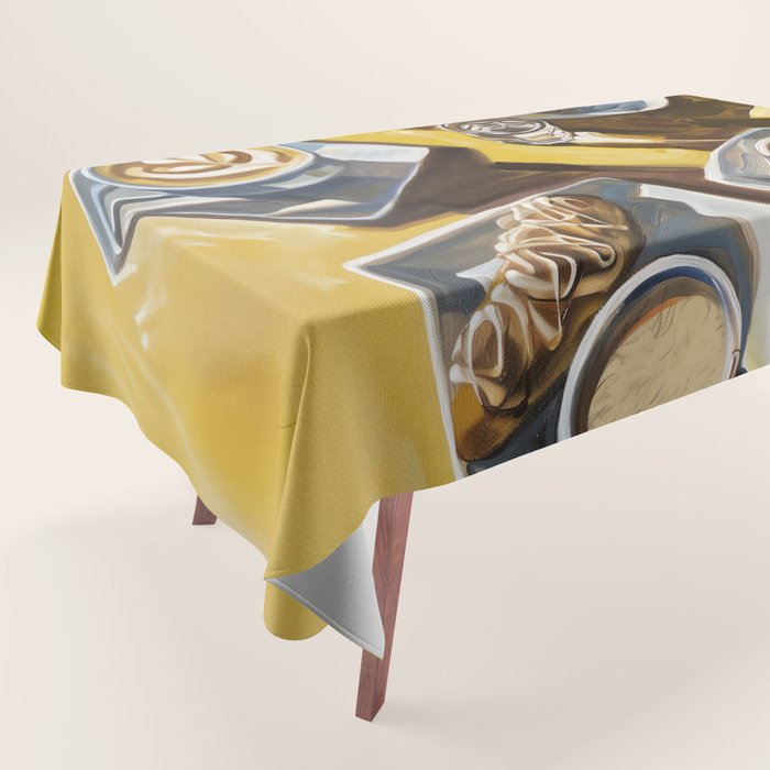 Coffee, Sweets and Sunlight Tablecloth Gallery Image 1