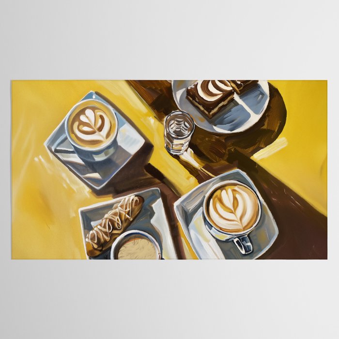 Coffee, Sweets and Sunlight Tablecloth Gallery Image 2