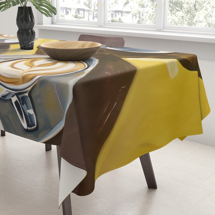 Coffee, Sweets and Sunlight Tablecloth Gallery Image 3