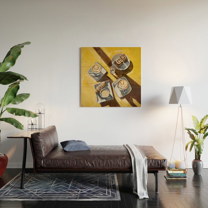 Coffee, Sweets and Sunlight Wood Wall Art Gallery Image 2